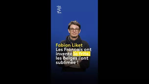 Fabian est fier de sa baraque à frites authentique !