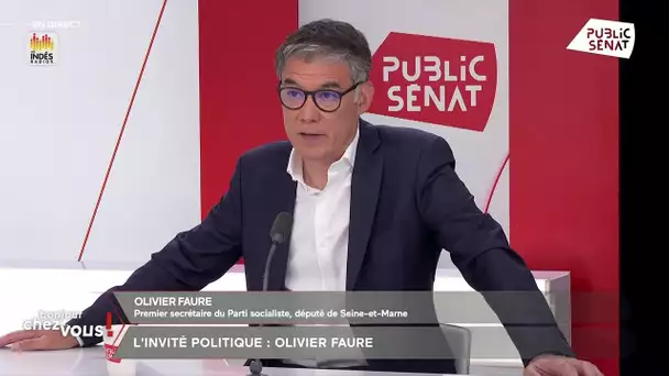Abrogation de la retraite à 64 ans : "Yaël Braun-Pivet se plie au président", tacle Olivier Faure