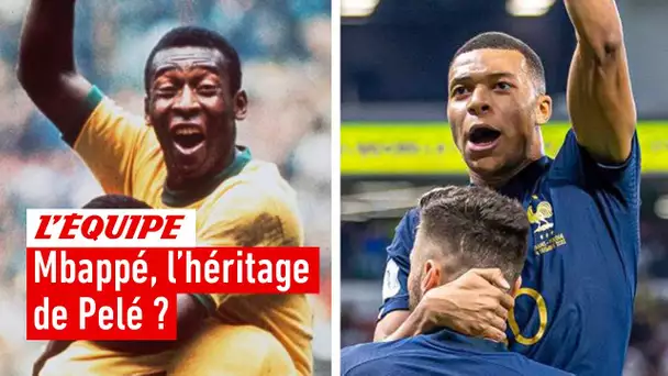 L'héritage de Pelé incarné par Mbappé ?