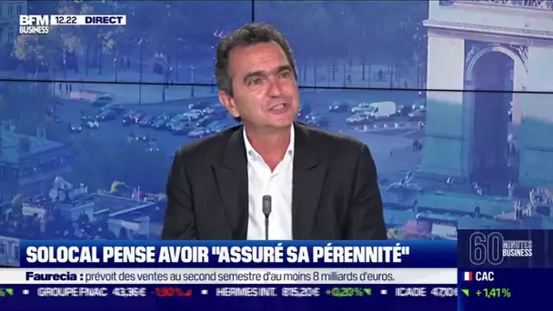 Pierre Danon (Solocal): Solocal pense avoir "assuré sa pérennité"