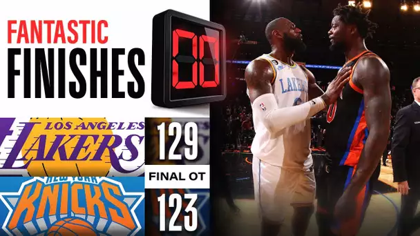THRILLING ENDING In Final Moments of Lakers vs Knicks | January 31, 2023