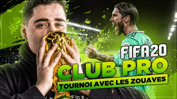 ON PARTICIPE À UN TOURNOI CLUB PRO AVEC LES ZOUAVES