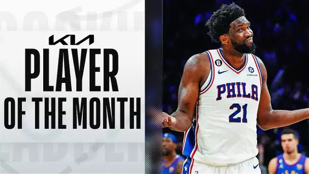 Joel Embiid's January Highlights | Kia NBA Eastern Conference Player of the Month