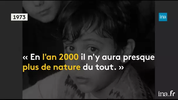 Environnement : les premières sensibilisations des jeunes | Franceinfo INA