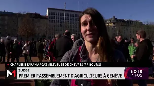 Suisse : Premier rassemblement d’agriculteurs à Genève