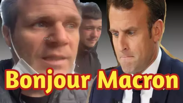 Bonjour Emmanuel Macron, Placer un SDF en garde à vue pour non port du masque et, maintenant ....