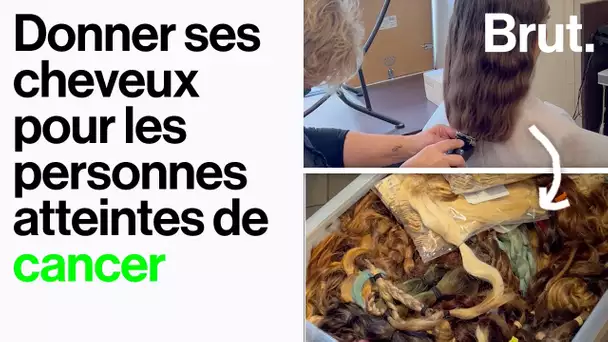 Donner ses cheveux pour les personnes atteintes de cancer