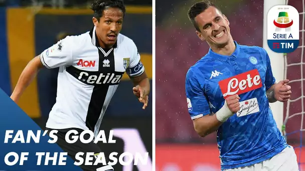 Fan’s Goal of the Season | Group C | Free Kick of the Season | Serie A