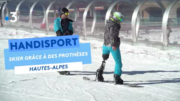 La Joue du Loup : une société d'orthopédie propose à ses patients de skier grâce à des prothèses