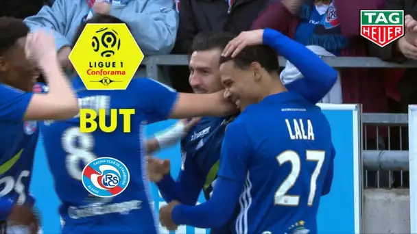 But Pablo MARTINEZ (5') / RC Strasbourg Alsace - SM Caen (2-2)  (RCSA-SMC)/ 2018-19