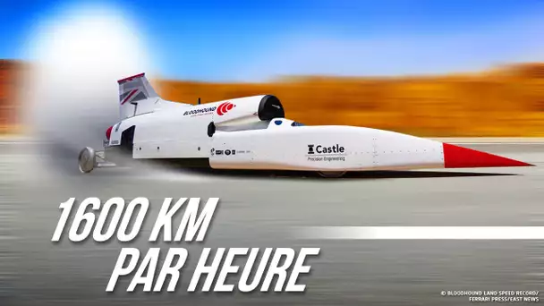 La Voiture la Plus rapide a Passé le Mur du Son comme un Avion