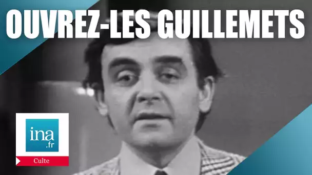 Les années ORTF : "Ouvrez-les guillemets" présenté par Bernard Pivot | Archive INA