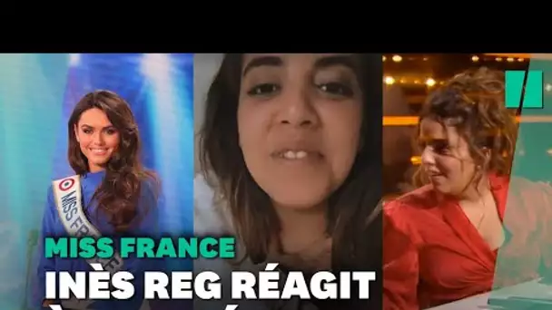 Accusée d'avoir critiqué Miss France, Inès Reg réagit sur Instagram