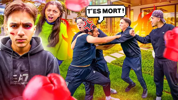 YOUNES A FRAPPÉ OMAR 🚨 ( C'est partie en BAGARRE GÉNÉRAL 😰)