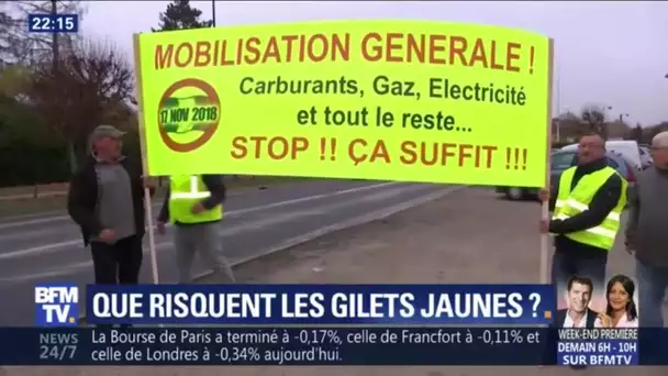 Que risquent les gilets jaunes ?