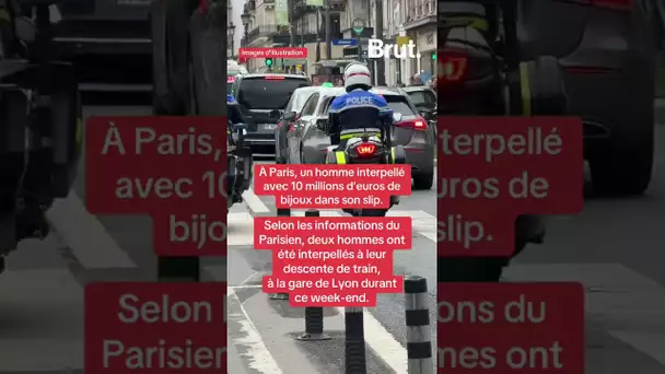 À Paris, un homme interpelé avec 10 millions d'euros de bijoux dans son slip.