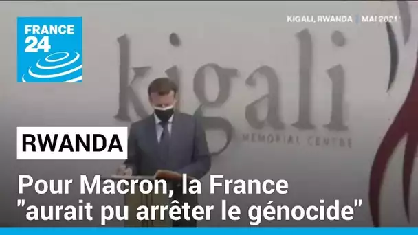Rwanda : pour Macron, la France "aurait pu arrêter le génocide" mais n'en a "pas eu la volonté"