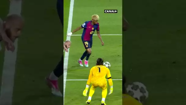 QUEL CROCHET DE YAMAL 🥵  #ucl #yamal #fcbarcelona