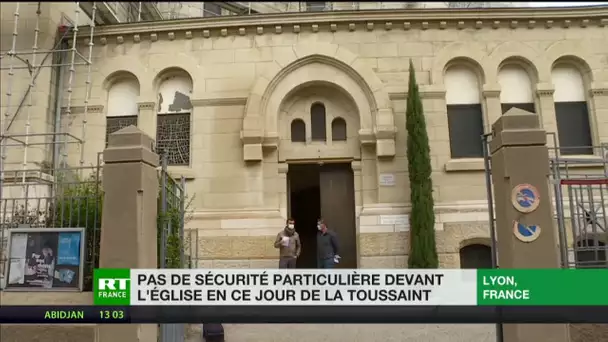 Lyon : pas de dispositif sécuritaire particulier devant la paroisse du Sacré-Cœur
