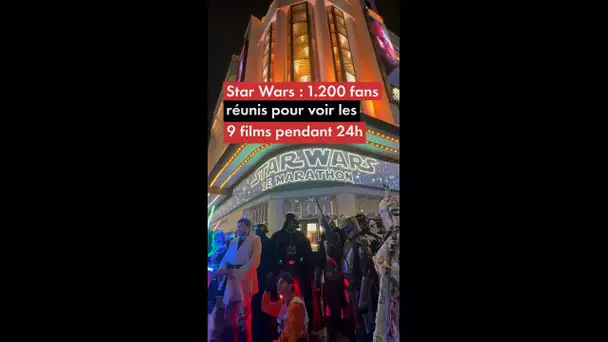 Star Wars: 1.200 fans réunis pour voir les 9 films pendant 24h