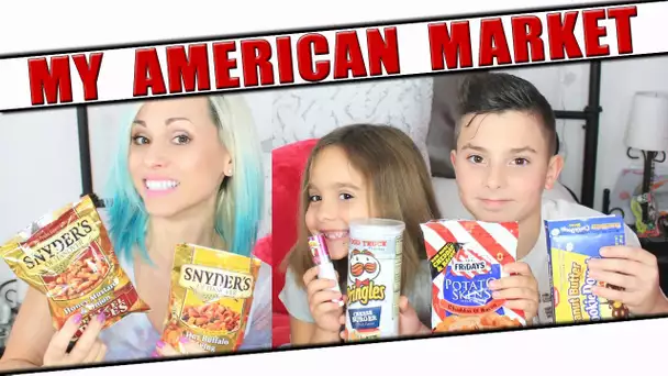 My American Market : Dégustation en famille de produits américains !