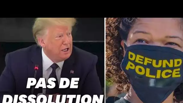 George Floyd: Donald Trump balaie la proposition #defundpolice de certains manifestants