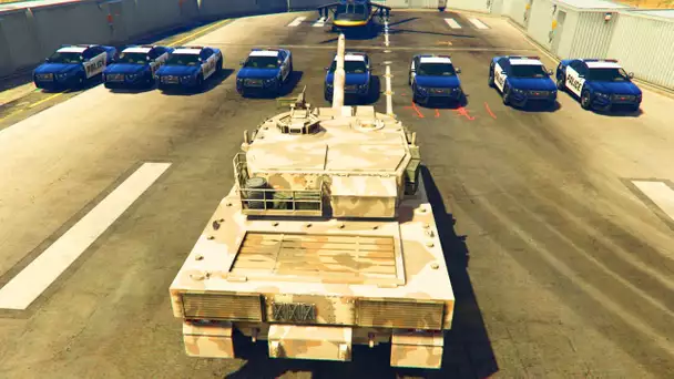 CHASSE AUX POLICIERS VS TANK ! (16 PLAYERS)