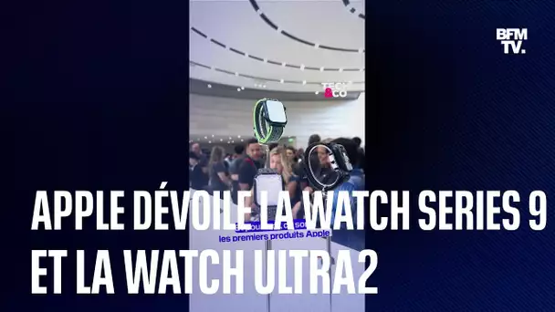Apple dévoile deux nouvelles montres, la Watch Series 9 et la Watch Ultra 2.