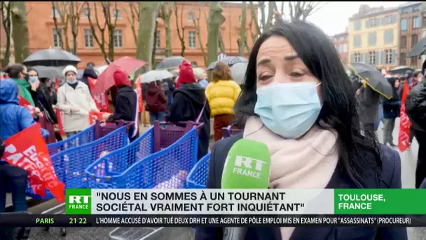Manifestation à Toulouse contre le projet de loi bioéthique