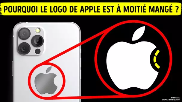 La Vraie Raison pour Laquelle le Logo d’Apple est à Moitié Grignoté + 65 Autres Faits Surprenants
