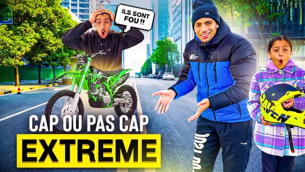 CAP OU PAS CAP EXTRÊME !🔥 ( Mon frère ma choqué 😱)