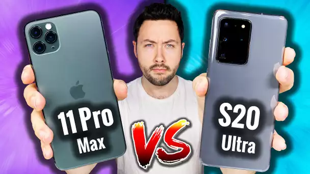 Galaxy S20 Ultra VS iPhone 11 Pro Max : Le Gros Comparatif !