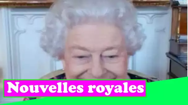 La reine rayonne lors de sa première apparition royale depuis son retrait de la COP26 en raison de c