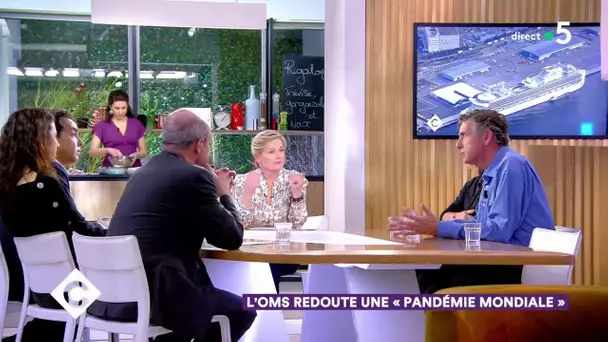 Coronavirus : "Les chiffres ne reflètent pas la réalité !" - C à Vous - 24/02/2020