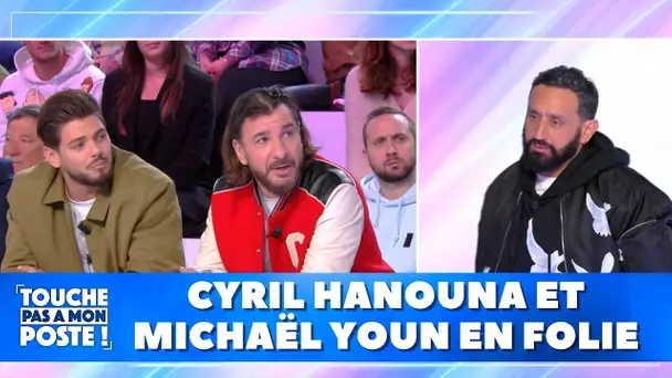 Cyril Hanouna et Michaël Youn en folie