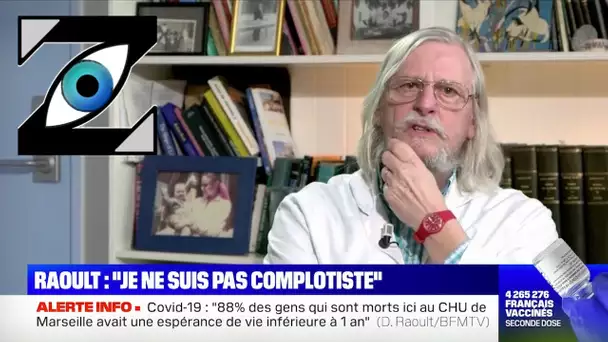 [Zap Télé] D. Raoult refuse de dire s'il s'est fait vacciner : "Ça ne vous regarde pas !" (19/04/21)