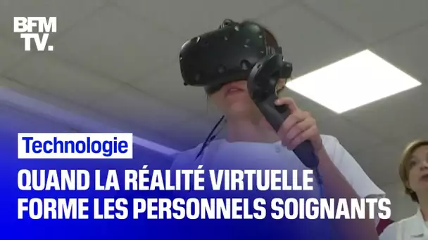 Des écoles de soins infirmiers forment leurs élèves avec... des casques de réalité virtuelle