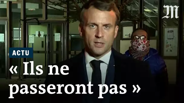 Enseignant décapité : « Ils ne passeront pas », déclare Emmanuel Macron à Conflans-Sainte-Honorine