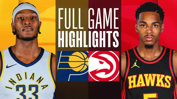 PACERS at HAWKS | FULL GAME HIGHLIGHTS | January 12, 2024