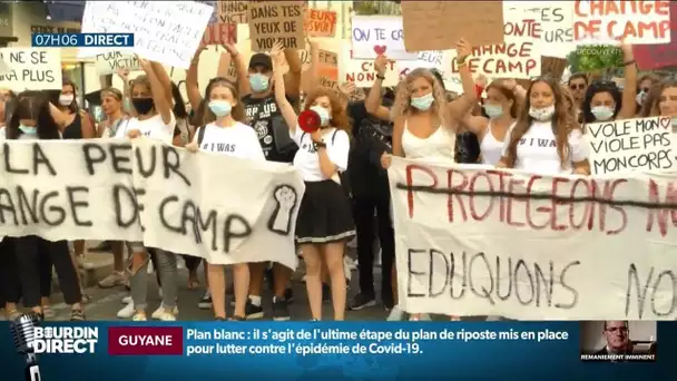 Violences et agressions sexuelles: des centaines de femmes ont défilé à Ajaccio en Corse