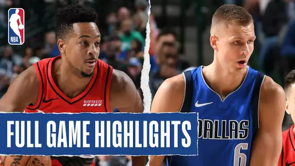 TRAIL BLAZERS at MAVERICKS | CJ McCollum Puts Up 35 In Dallas | Oct. 27, 2019