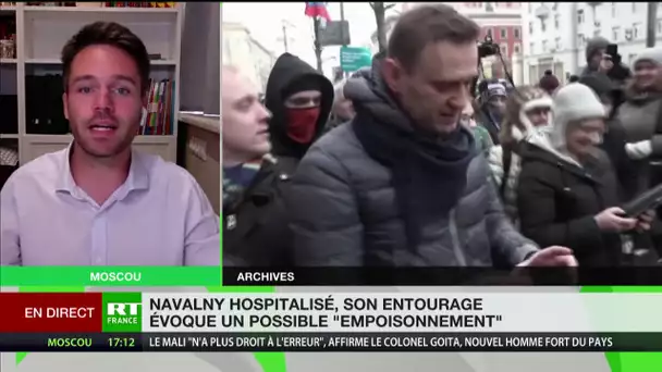 Russie : Alexeï Navalny placé en réanimation, sa porte-parole soupçonne un empoisonnement