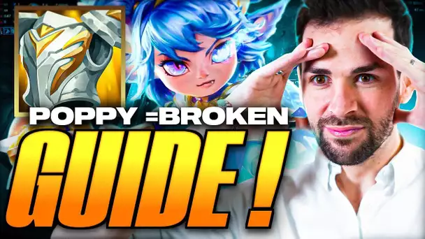 GUIDE: POPPY UN DES MEILLEURS CHAMPION POUR PROTÉGER SON CARRY !