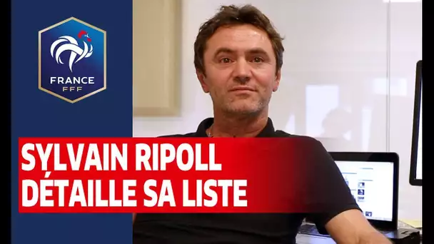 Sylvain Ripoll détaille la liste des Espoirs I FFF 2019