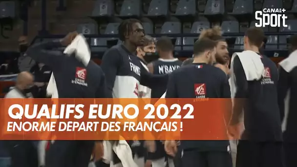 Qualifications Eurobasket 2022 : très bon départ des Français !