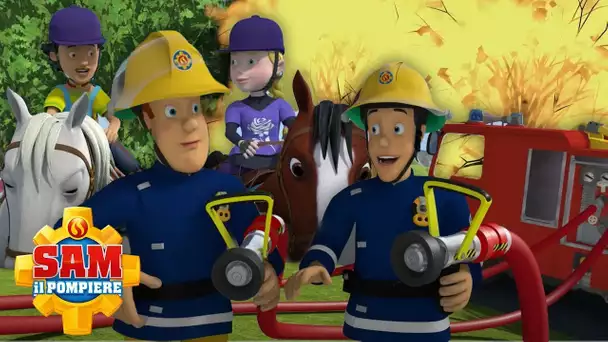 Riuscirà il pompiere Sam a fermare l'incendio? | Sam le Pompier | WildBrain Enfants