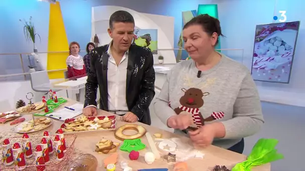 Gâteaux de Noël : couronne et sapin en biscuits, deux recettes que l’on peut faire avec des enfants