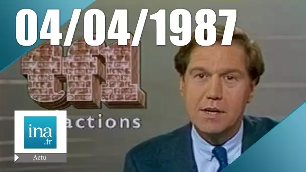20h Antenne 2 du 04 avril 1987 - TF1 vendue à Bouygues | Archive INA