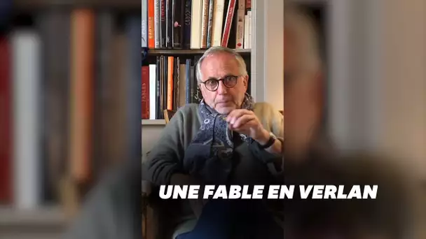 Fabrice Luchini récite une fable de La Fontaine en verlan sur Instagram