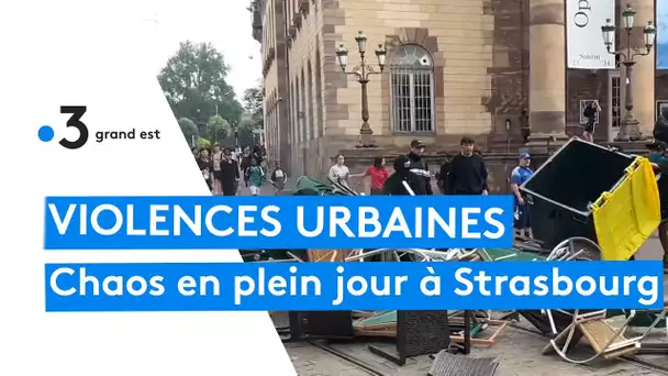 Violences après la mort de Nahel : affrontements et pillages au centre-ville de Strasbourg